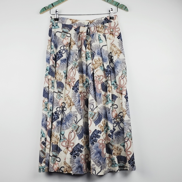 Vtg That's Me A-Line Skirt Princess Pockets 7/8 EC - Picture 2 of 8